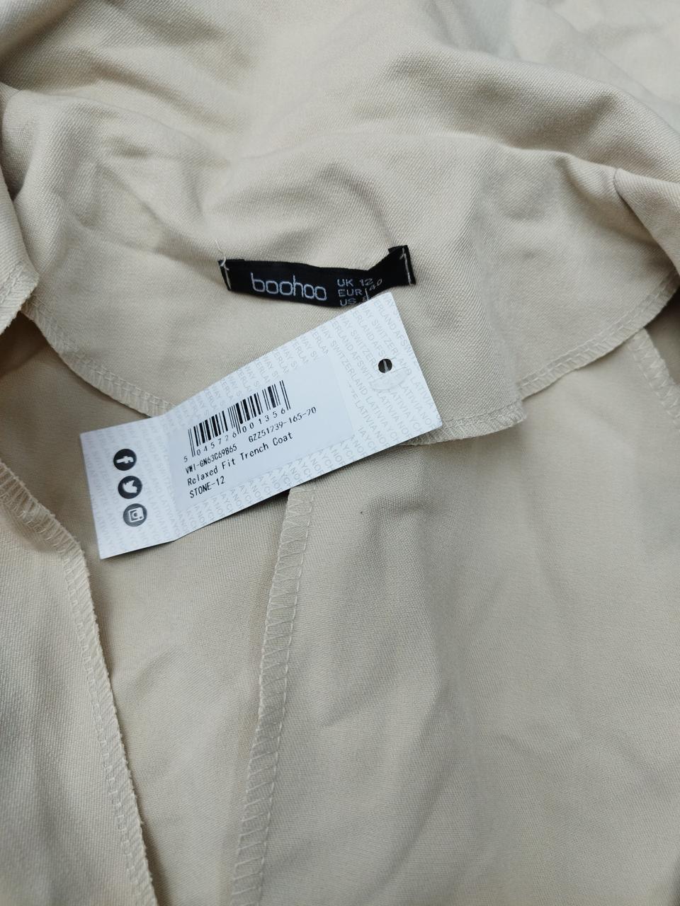 Фото3 Тренч Boohoo