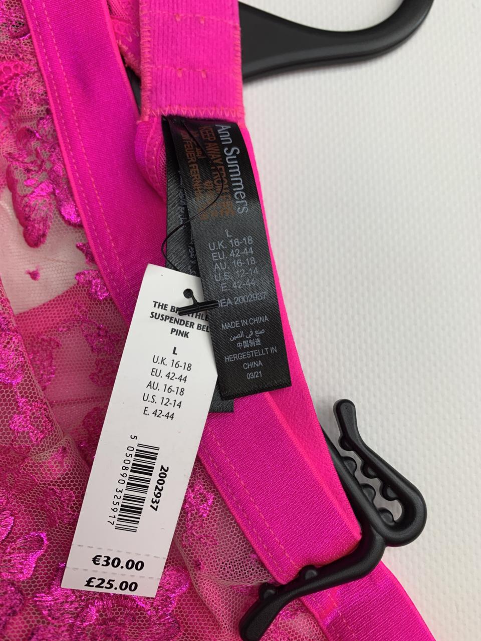 Фото3 Пояс для панчох Ann Summers L