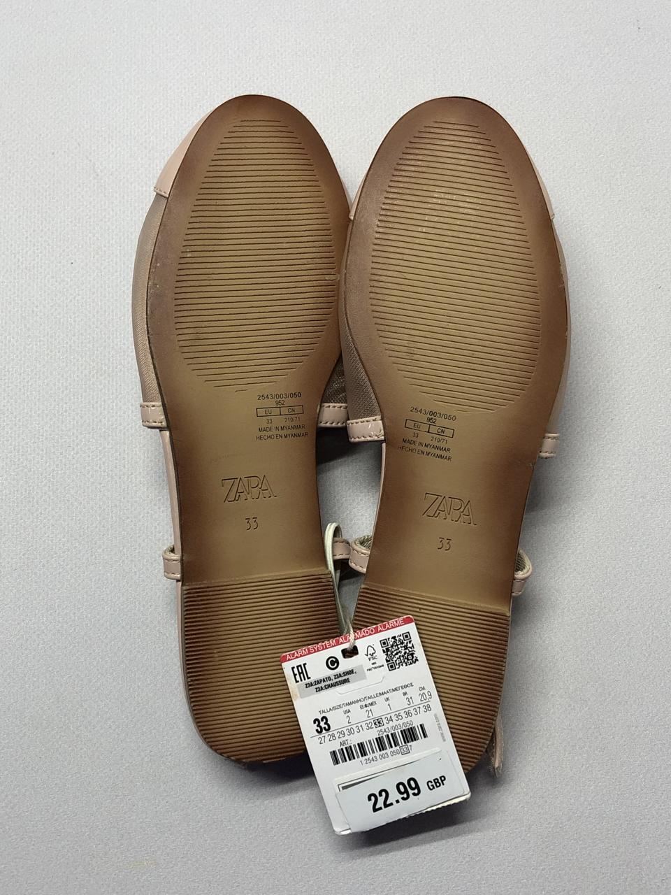 Фото2 Босоніжки ZARA