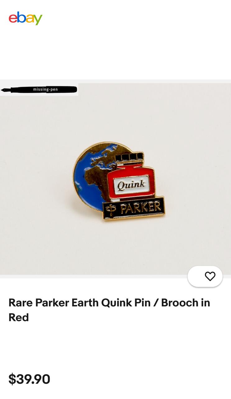 Фото5 Значок Parker. Рідкісний вінтажний.