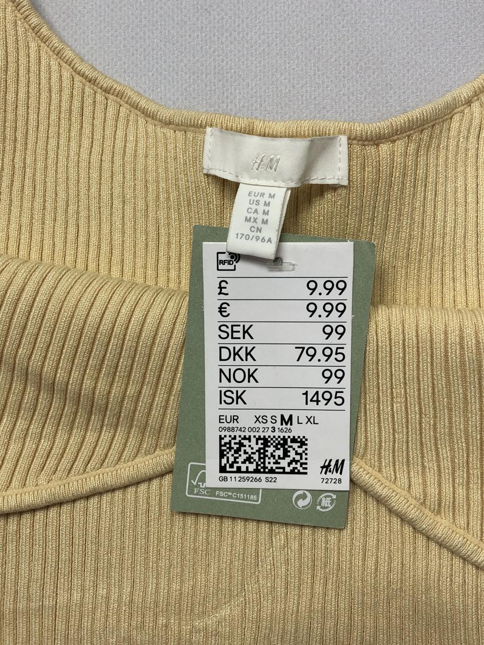 Фото3 Майка H&M