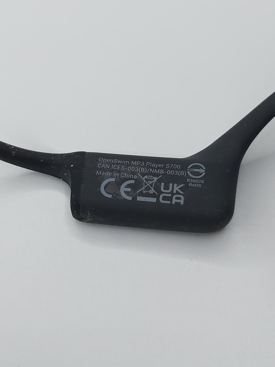 Фото3 Бездротові навушники кісткові Shokz OpenSwim