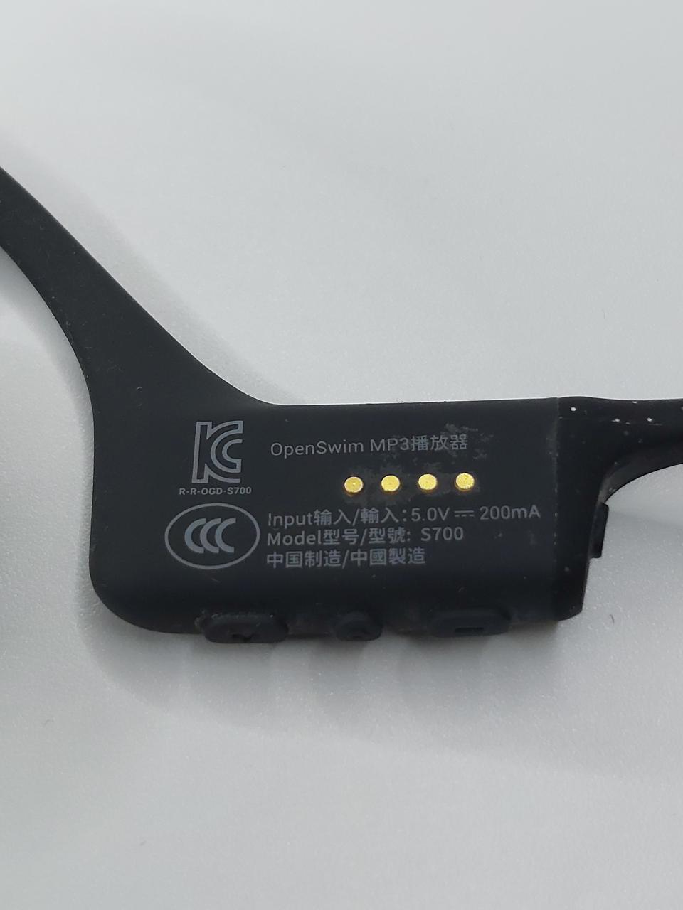 Фото4 Бездротові навушники кісткові Shokz OpenSwim