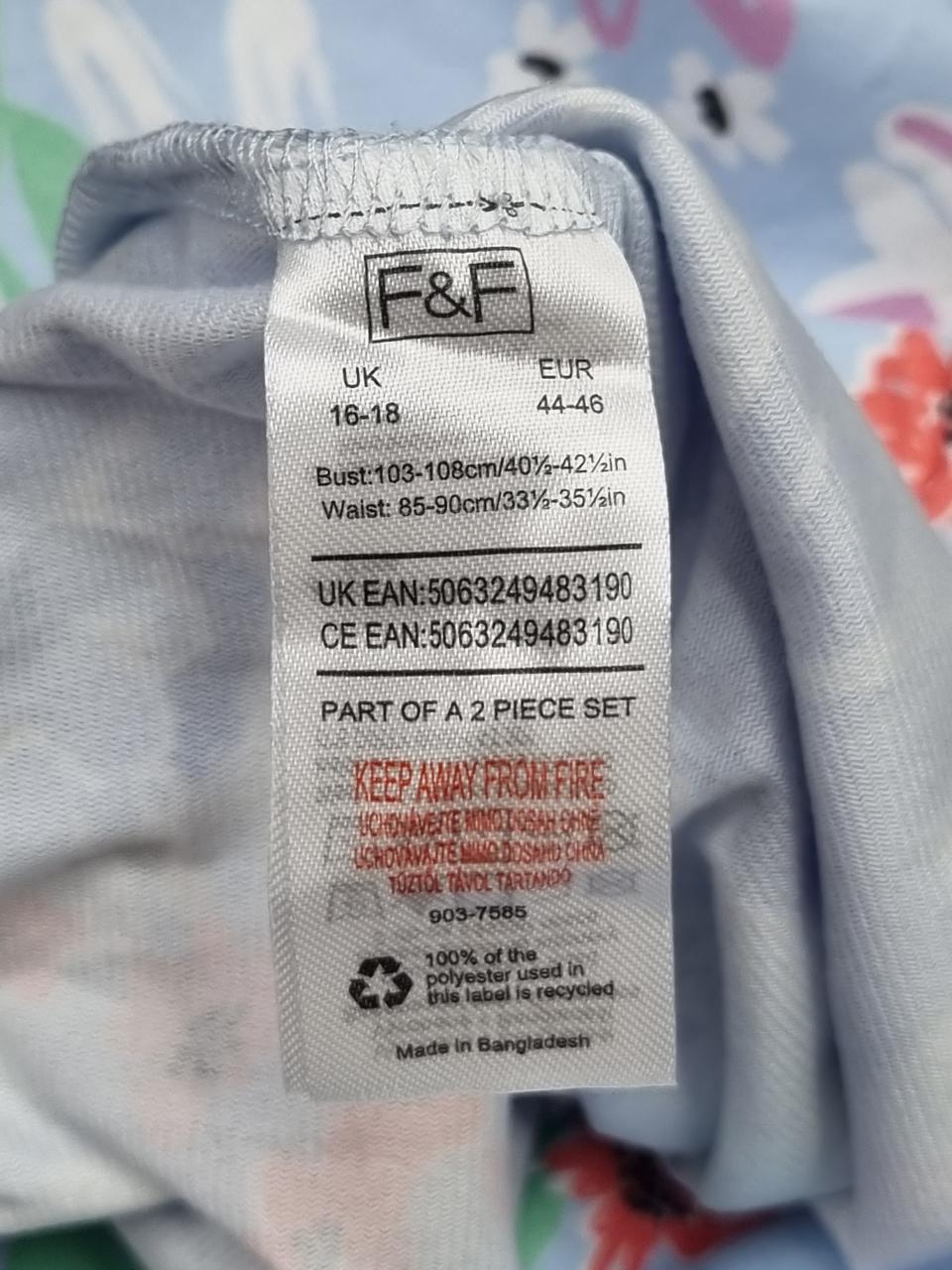 Фото4 Піжама F&F