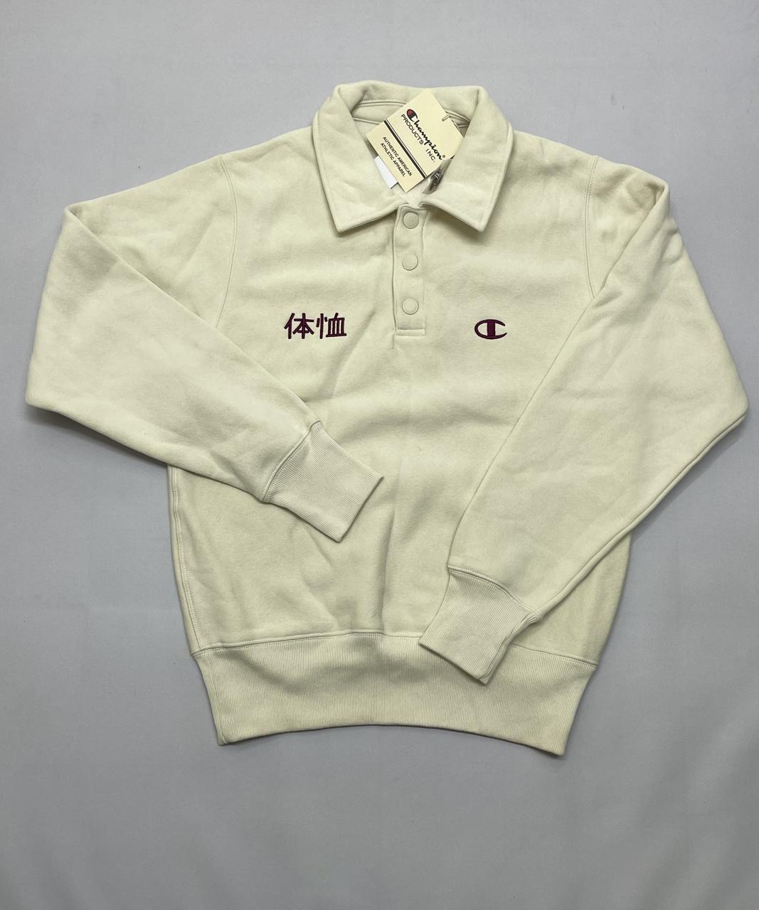 Фото1 Світшот Champion UO Exclusive Reverse Weave Ecru Katakana