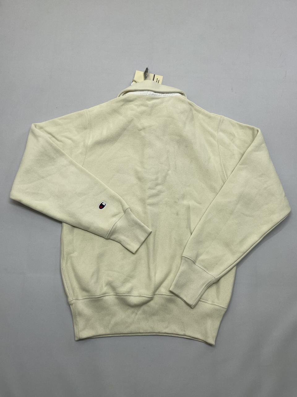 Фото2 Світшот Champion UO Exclusive Reverse Weave Ecru Katakana