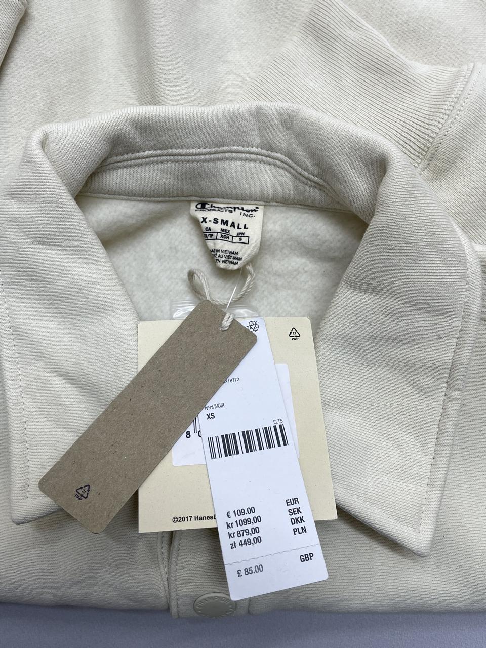 Фото3 Світшот Champion UO Exclusive Reverse Weave Ecru Katakana