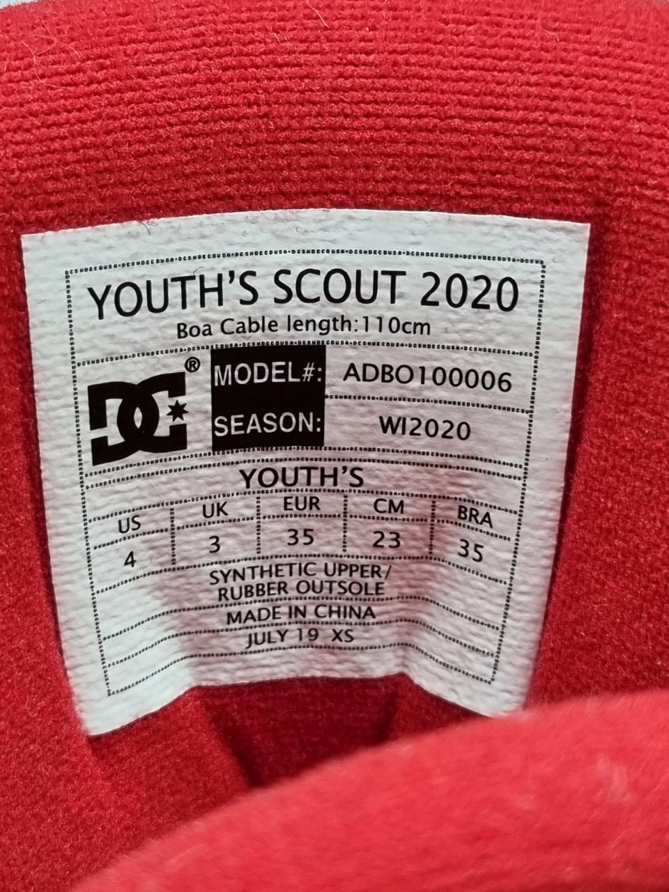 Фото4 Сноубордочні черевики DC Shoes Scout Boa