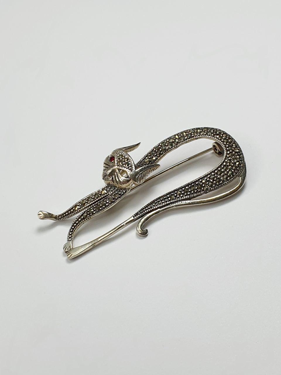 Фото1 Брошка. Марказити. 