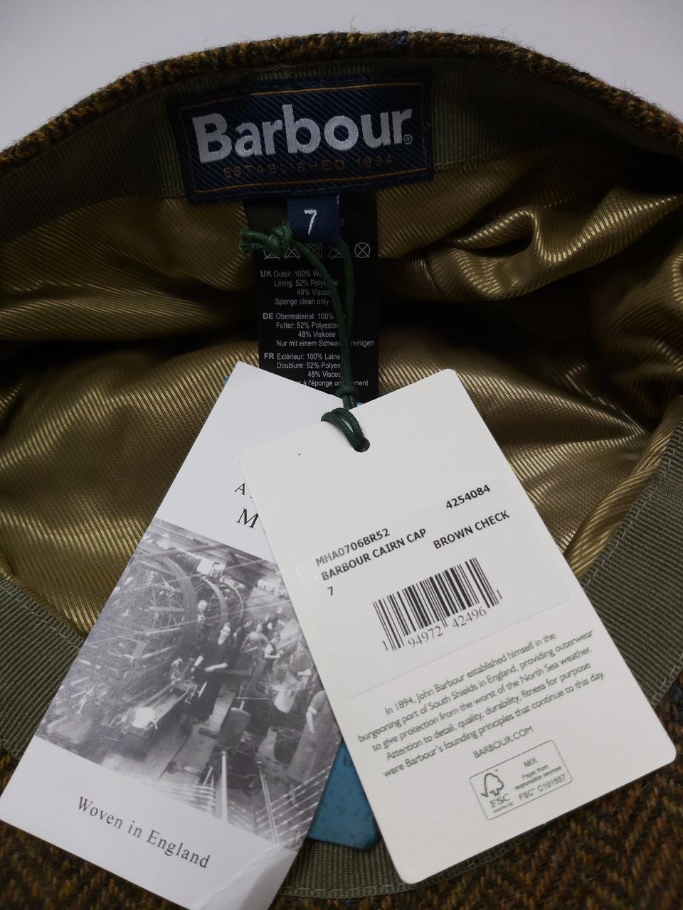 Фото4 Кепка Barbour