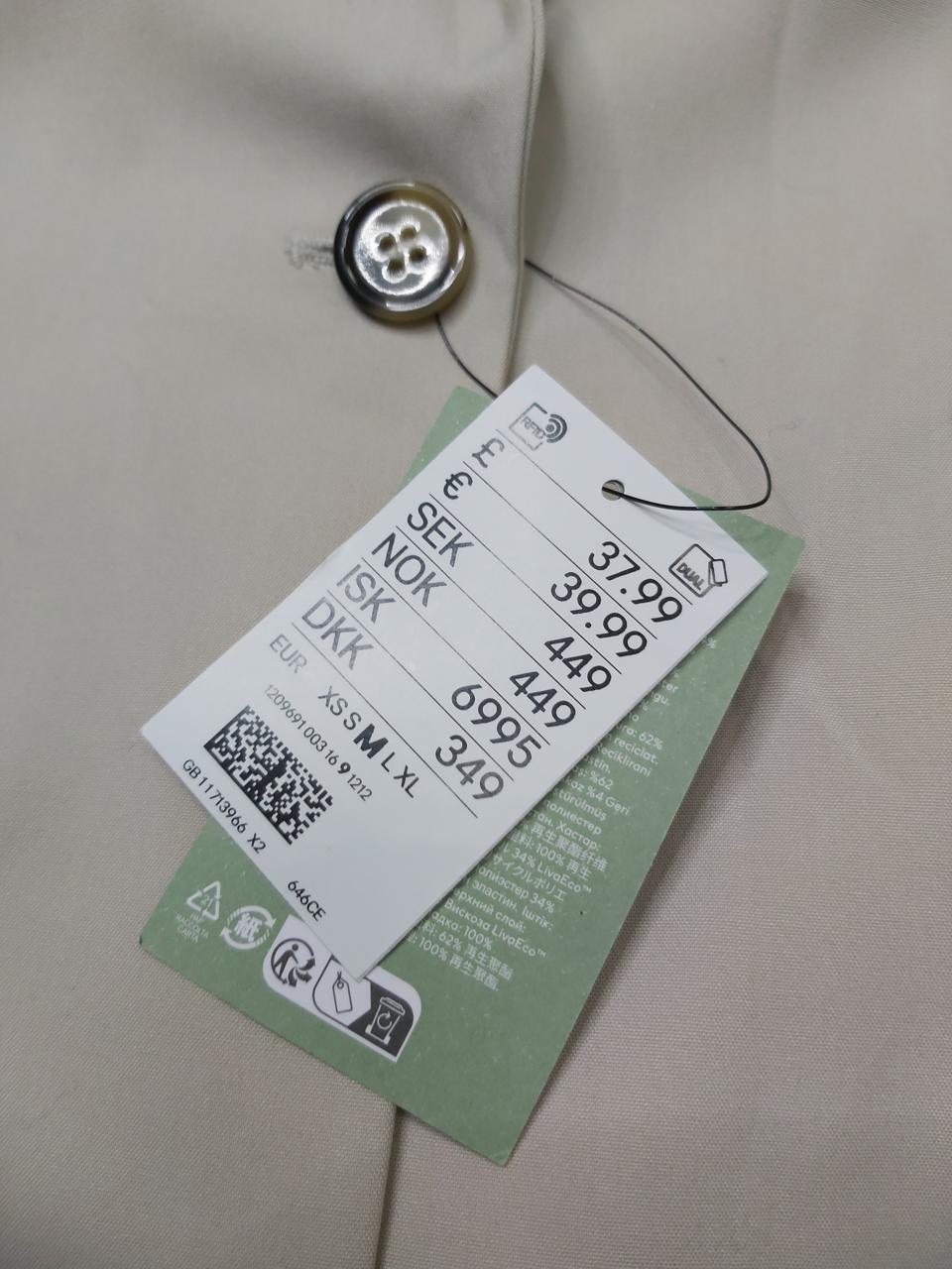 Фото3 Піджак H&M