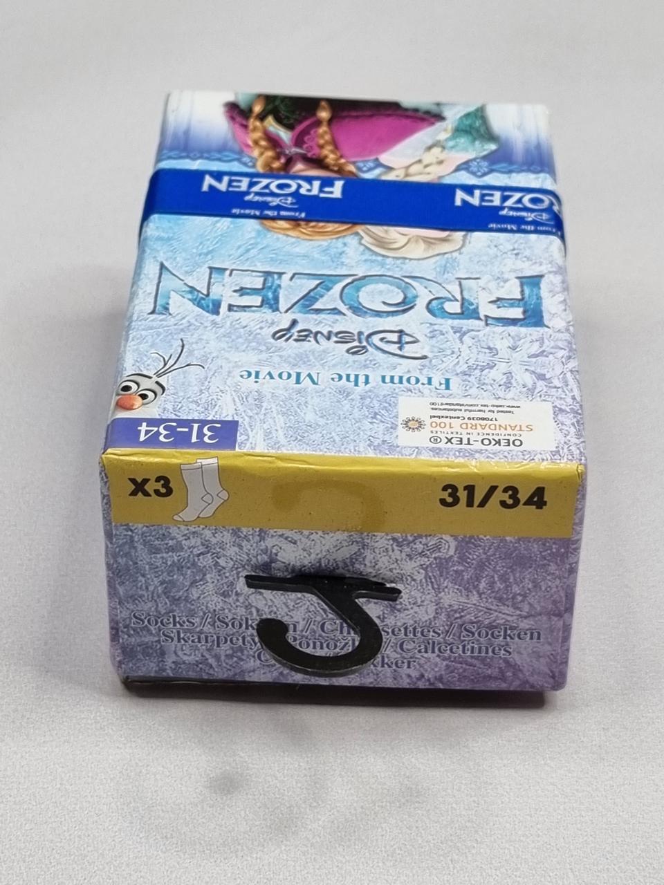 Фото3 Шкарпетки дитячі Frozen 31-34