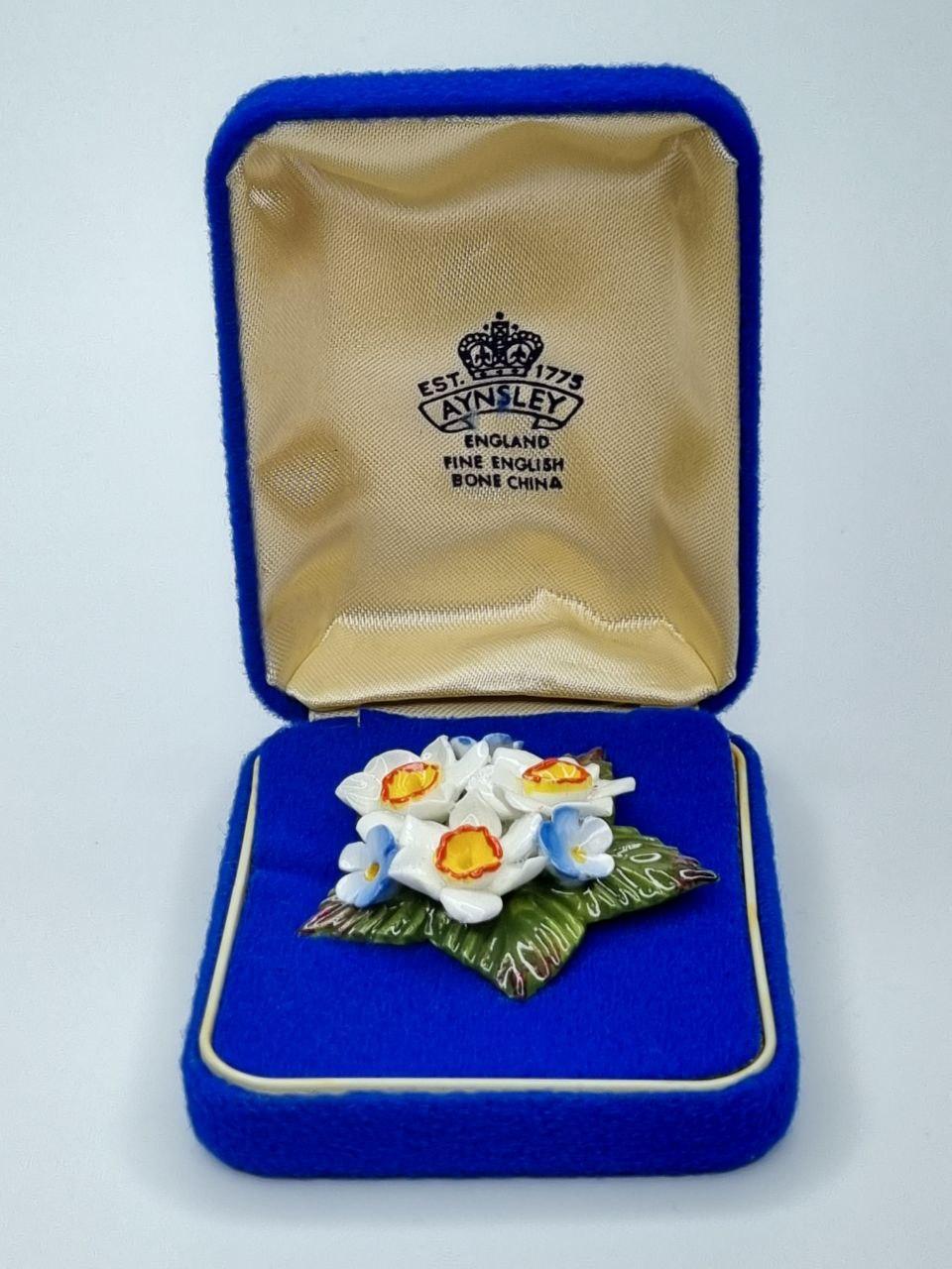 Фото1 Брошка Aynsley. Вінтаж