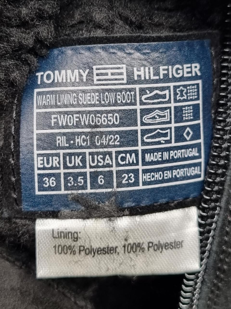 Фото5 Чоботи TOMMY HILFIGER