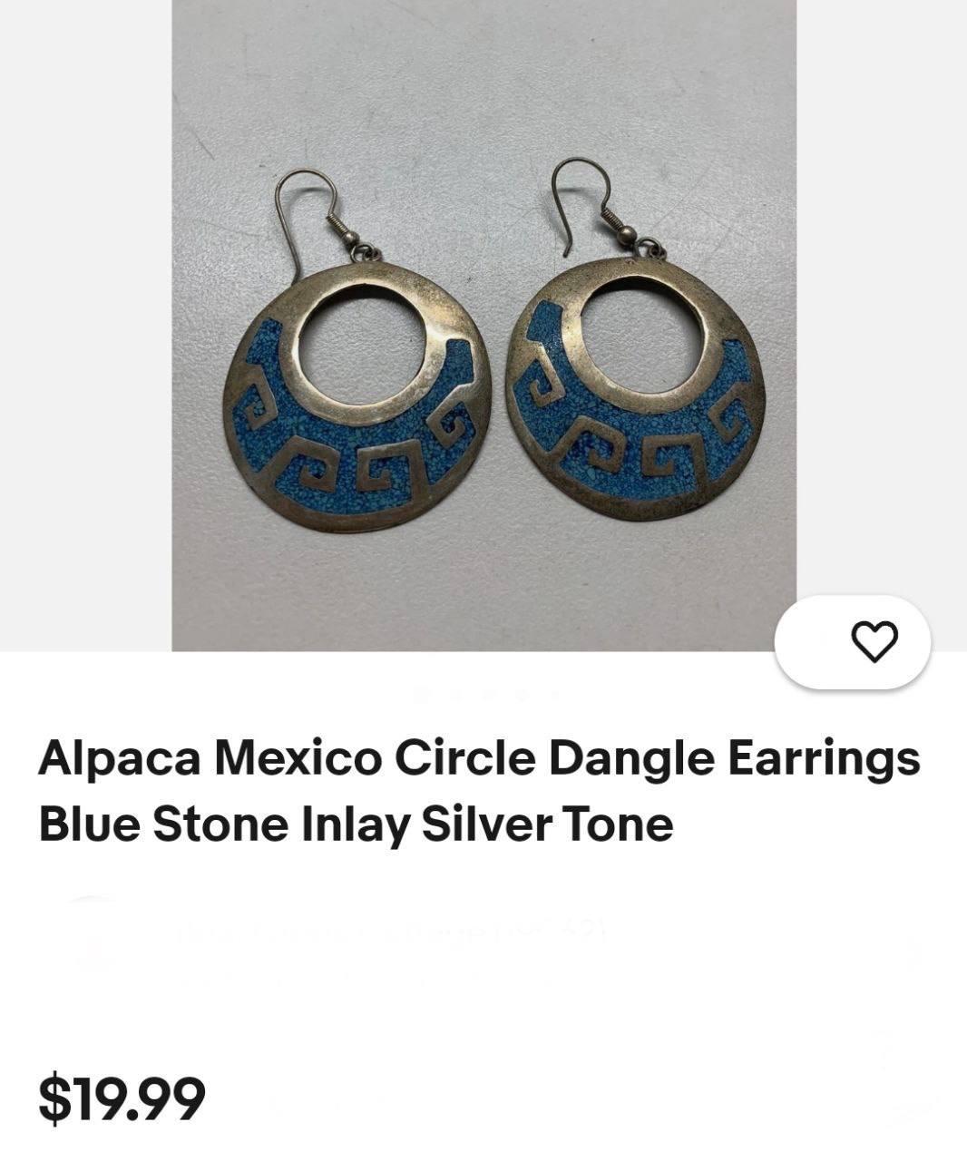 Фото4 Сережки Mexico Alpaca 