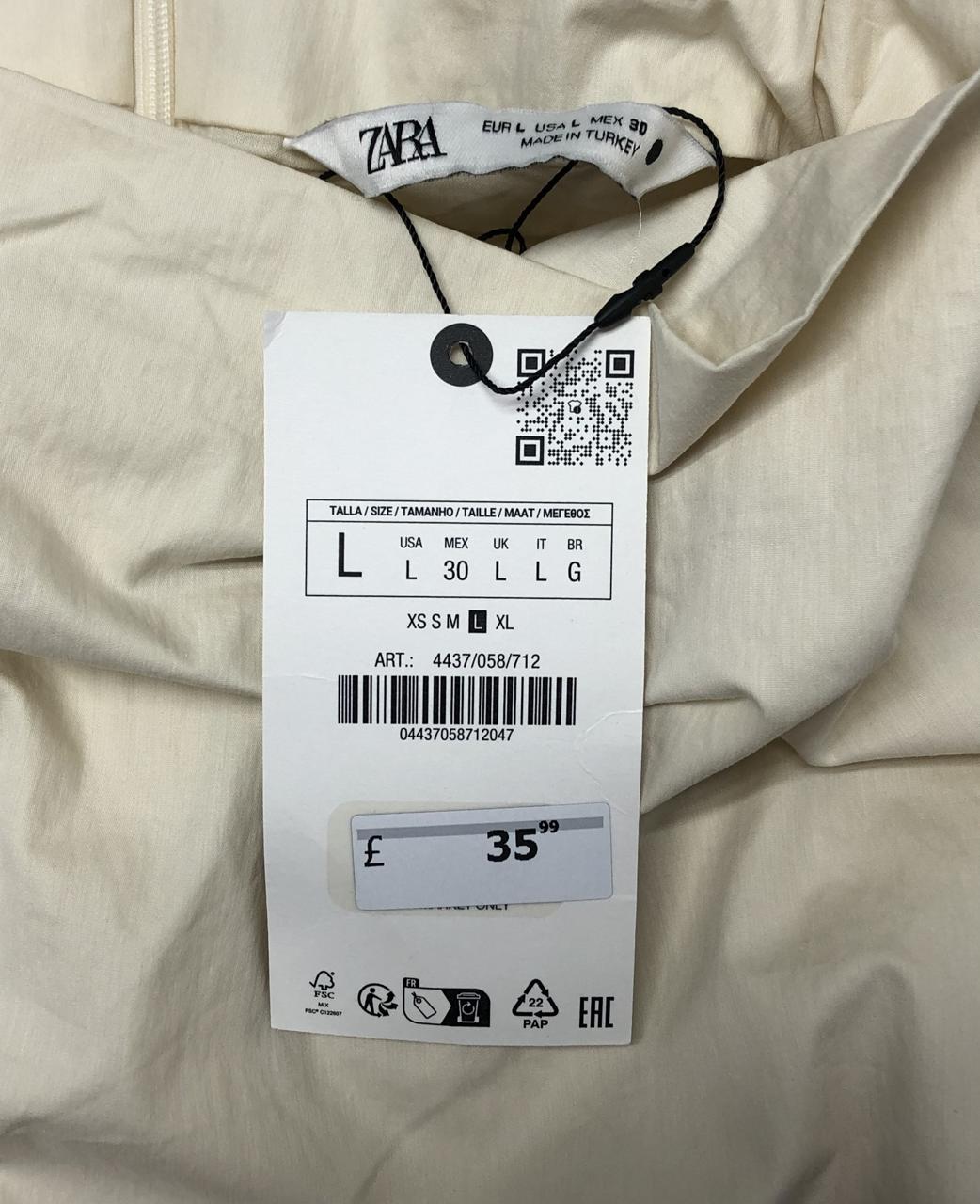 Фото3 Сорочка ZARA