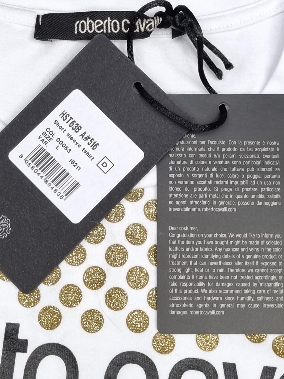 Фото4 Футболка roberto cavalli