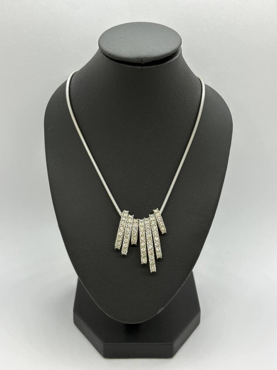 Фото1 Ланцюжок з підвіскою Swarovski 