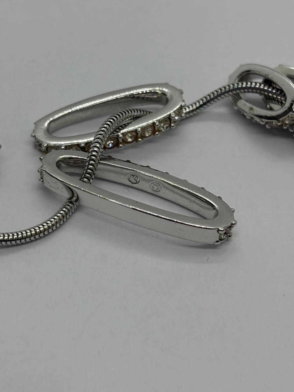 Фото4 Ланцюжок з підвіскою Swarovski 