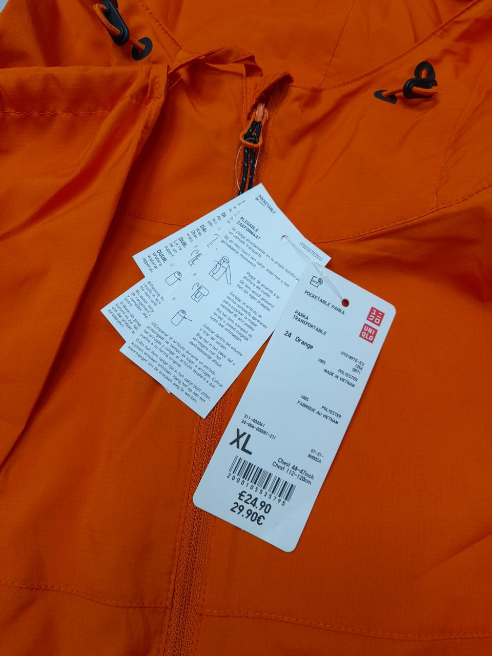 Фото3 Вітровка Uniqlo
