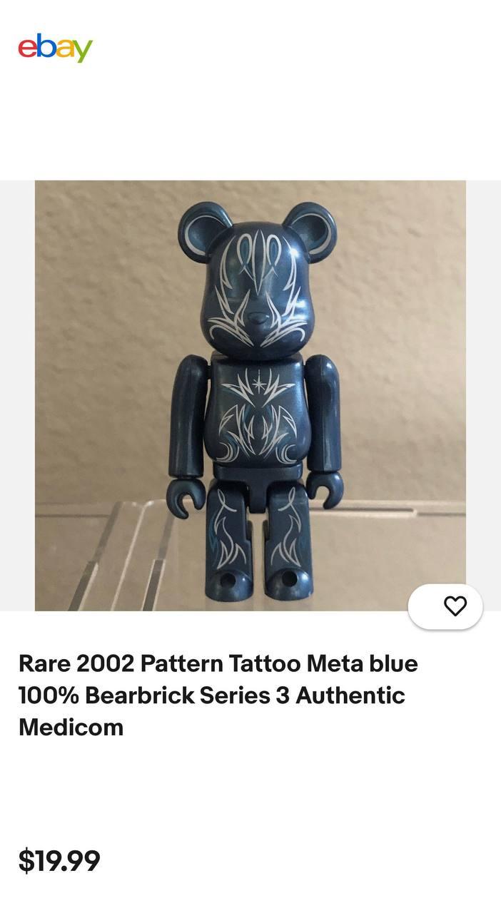 Фото7 Фігурка Be@rbrick Series 3 Pattern Tattoo