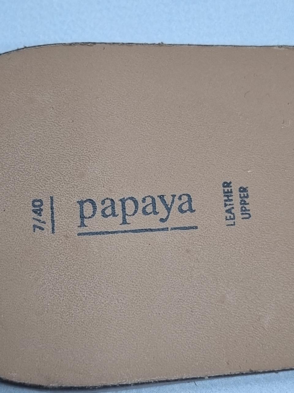 Фото3 Шльопанці Papaya