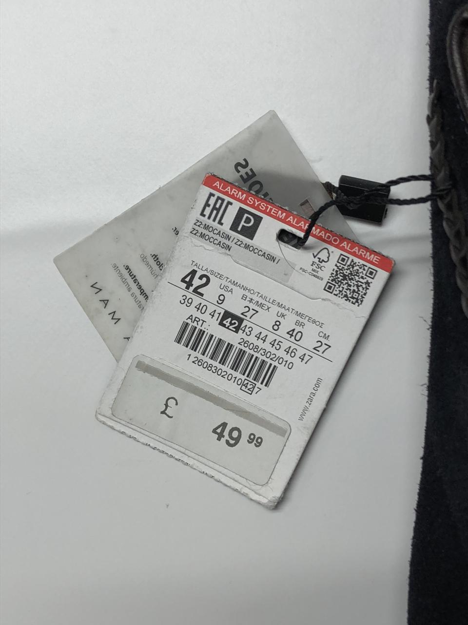 Фото6 Туфлі ZARA MAN
