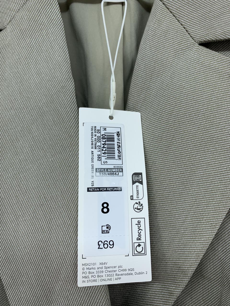 Фото2 Піджак M&S 8