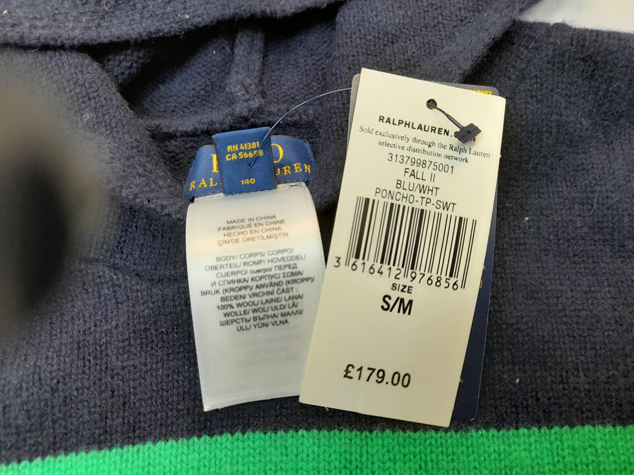 Фото3 Пончо Polo Ralph Lauren