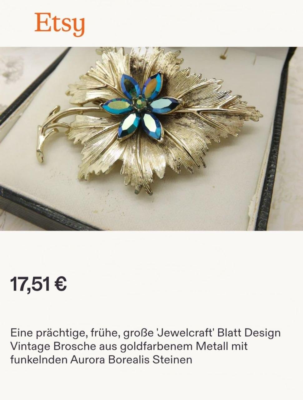 Фото5 Брошка Jewelcraft. Вінтаж