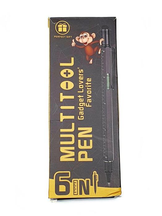 Фото Мультиінструмент ручка 6 в 1